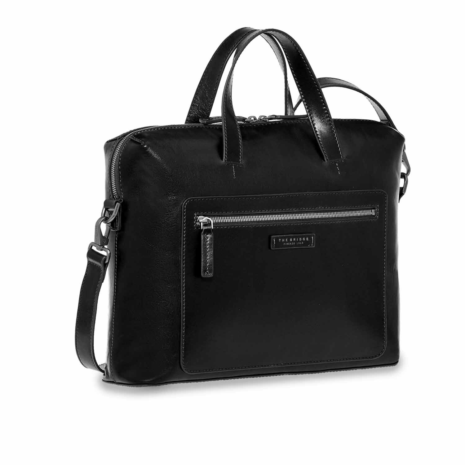The Bridge Alberto Aktentasche mit 2 Griffen The Bridge Alberto Aktentasche mit 2 Griffen