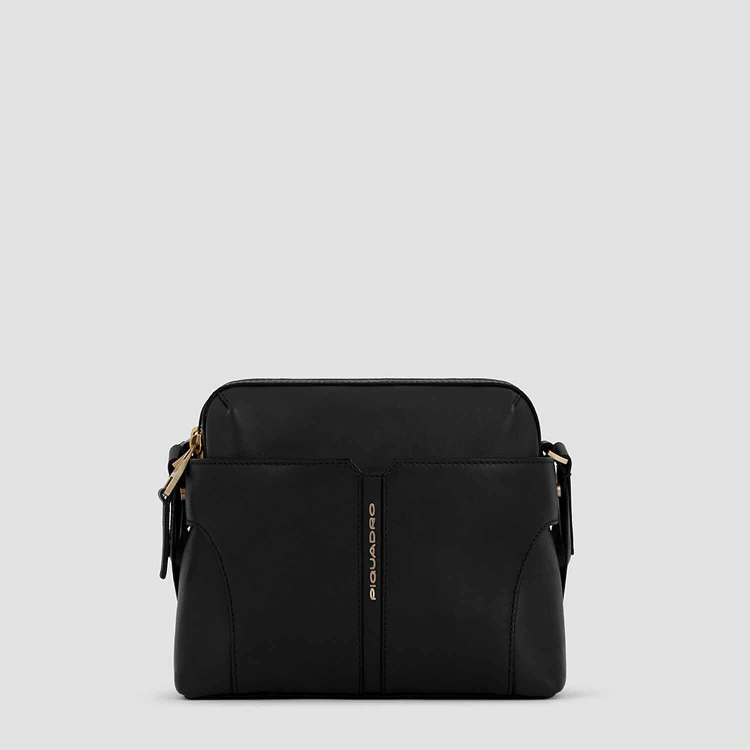 Piquadro Ray Umhängetasche Damen mit iPad®mini-Fach schwarz