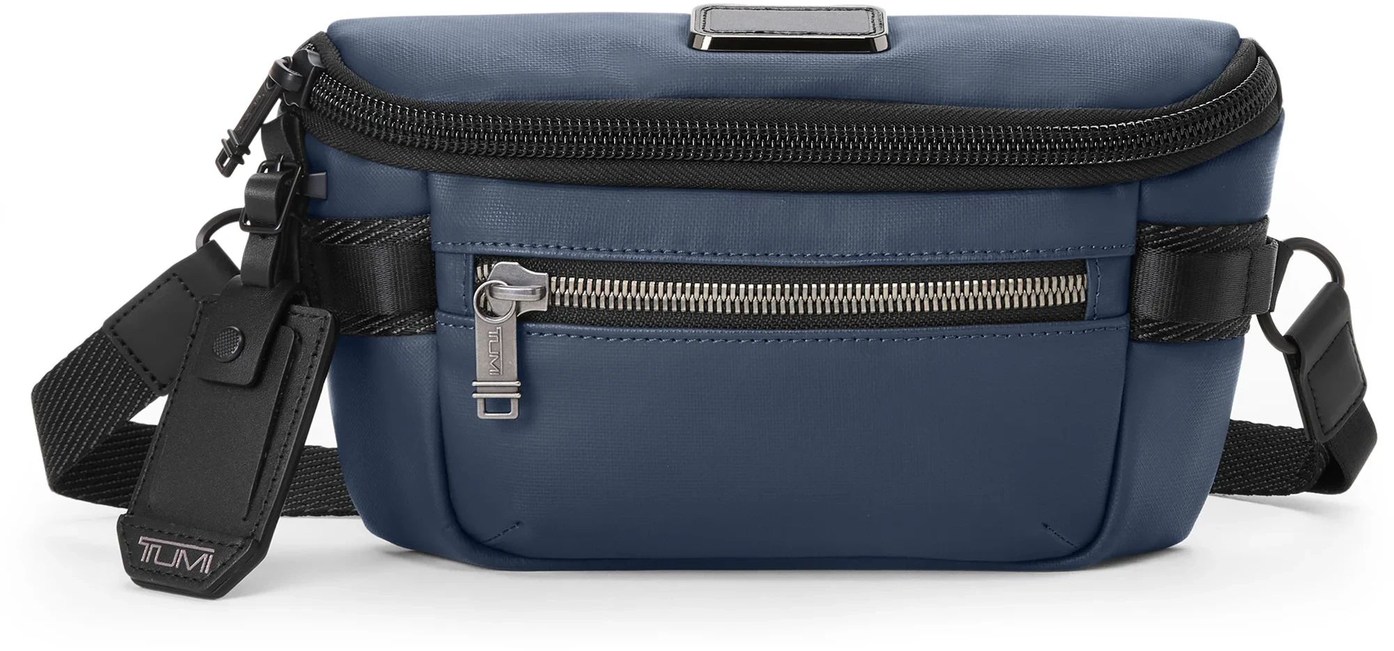 Tumi Alpha Bravo Classified Hüfttasche Navy Coated Canvas Tumi Alpha Bravo Classified Hüfttasche Navy Coated Canvas