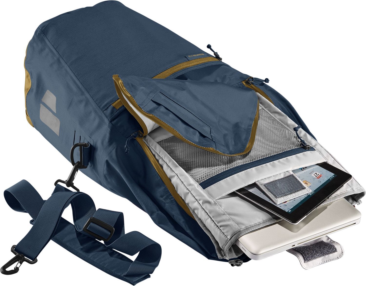 Deuter Mainhattan 17+10 Fahrradtasche  ink-clay