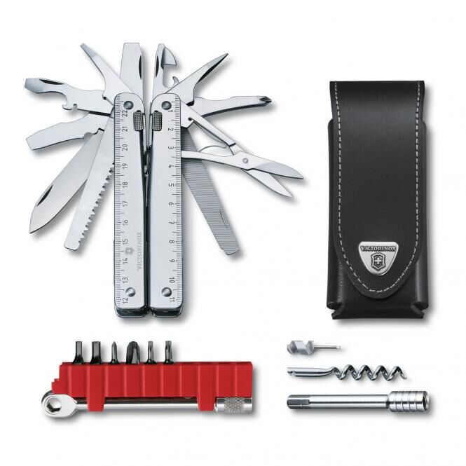 Victorinox Swiss Tool X Plus Ratchet silver