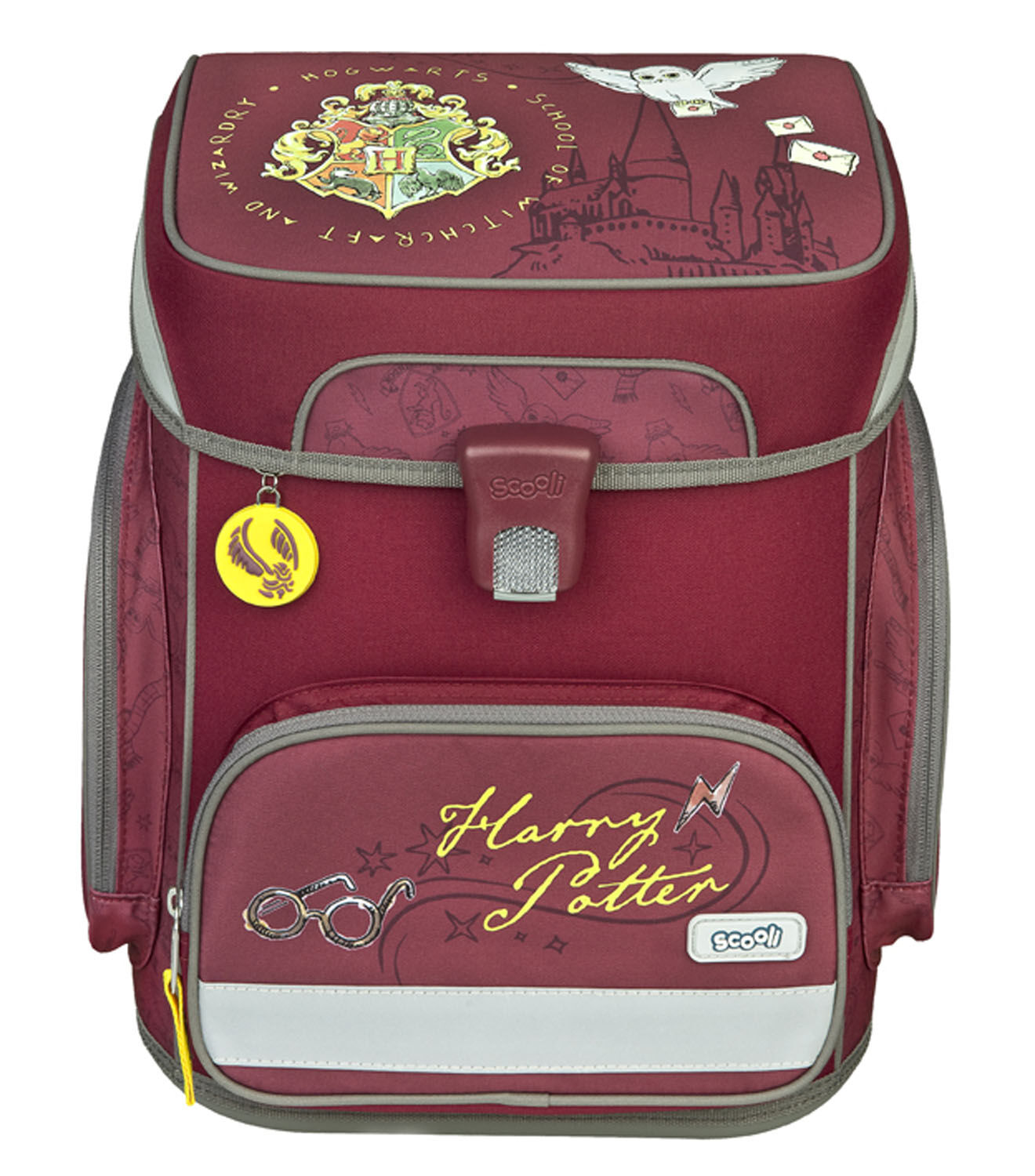 Scooli EasyFit Schulranzen, 5-teiliges Set Harry Potter
