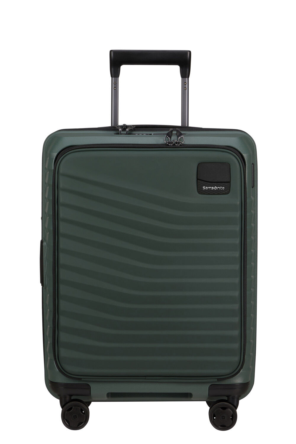 Samsonite Intuo Trolley mit 4 Rollen, erweiterbar, S-VT, Olive Green