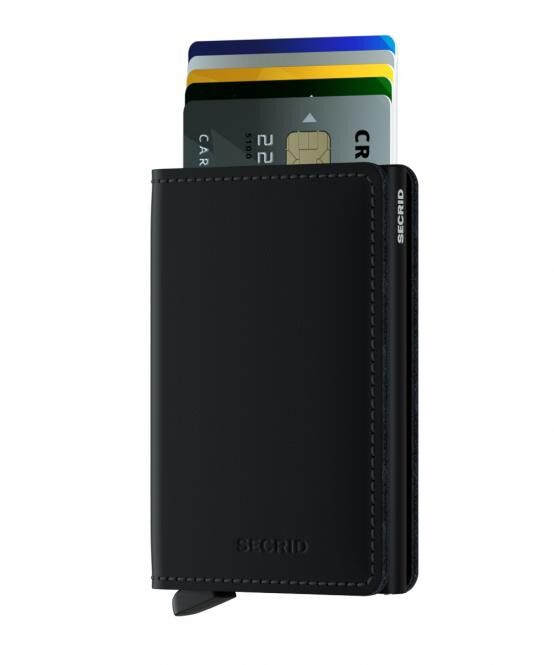 Secrid Slimwallet Matte SM-Black Secrid Slimwallet Matte SM-Black