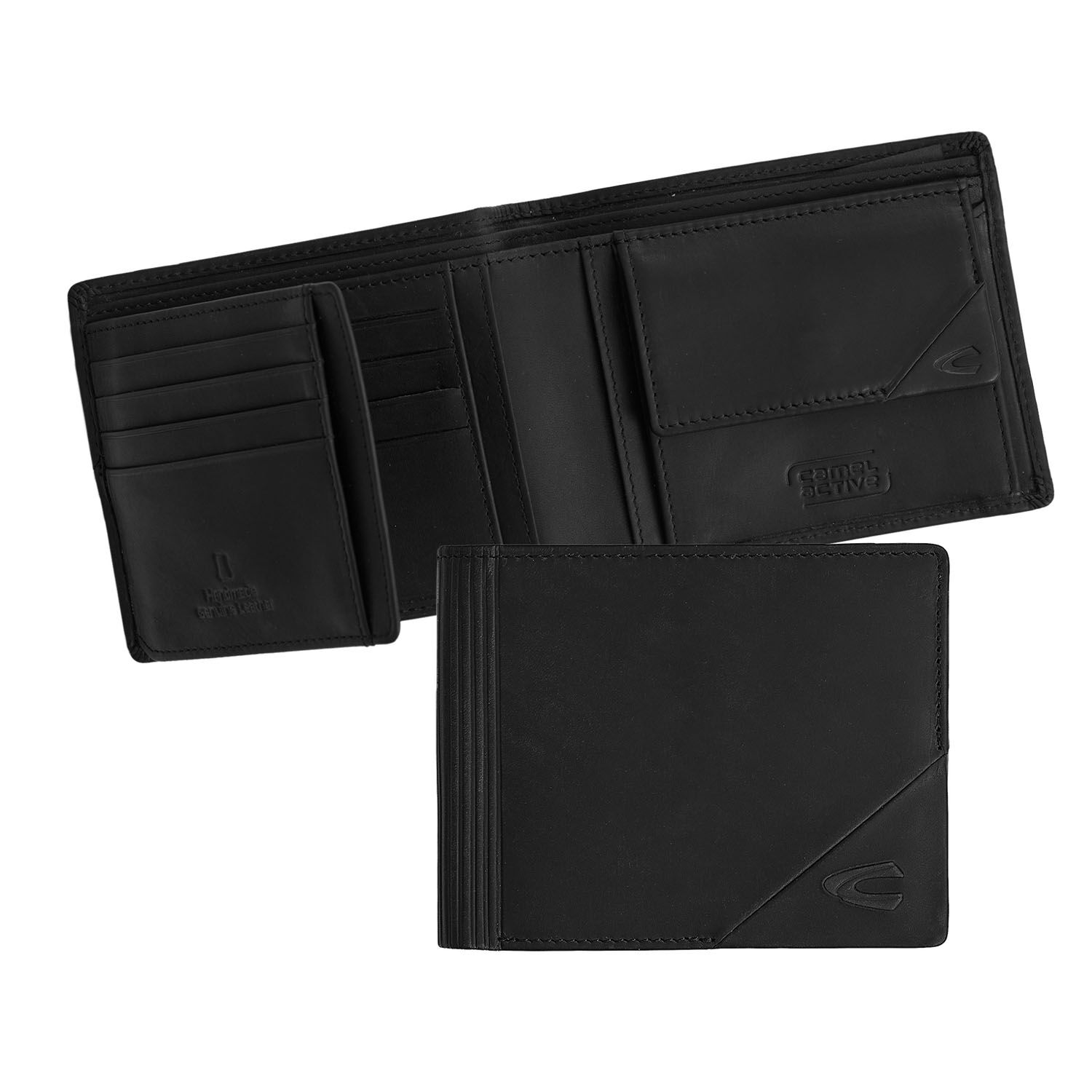 Camel Active Taiga Brieftasche Horizontal 4214 Schwarz