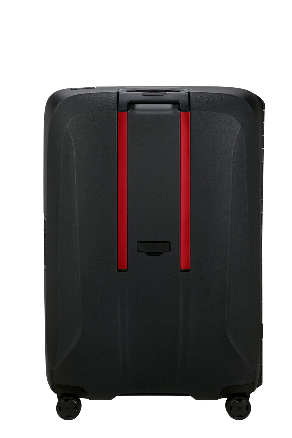 Samsonite Essens Trolley mit 4 Rollen 81cm + GRATIS HOTELGUTSCHEIN Charcoal/Red