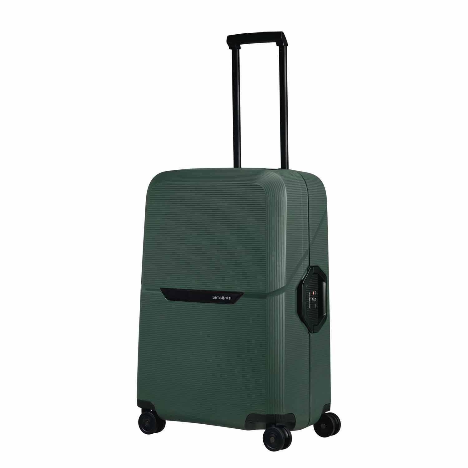 Samsonite Magnum ECO Trolley mit 4 Rollen 69cm Forest Green Samsonite Magnum ECO Trolley mit 4 Rollen 69cm Forest Green