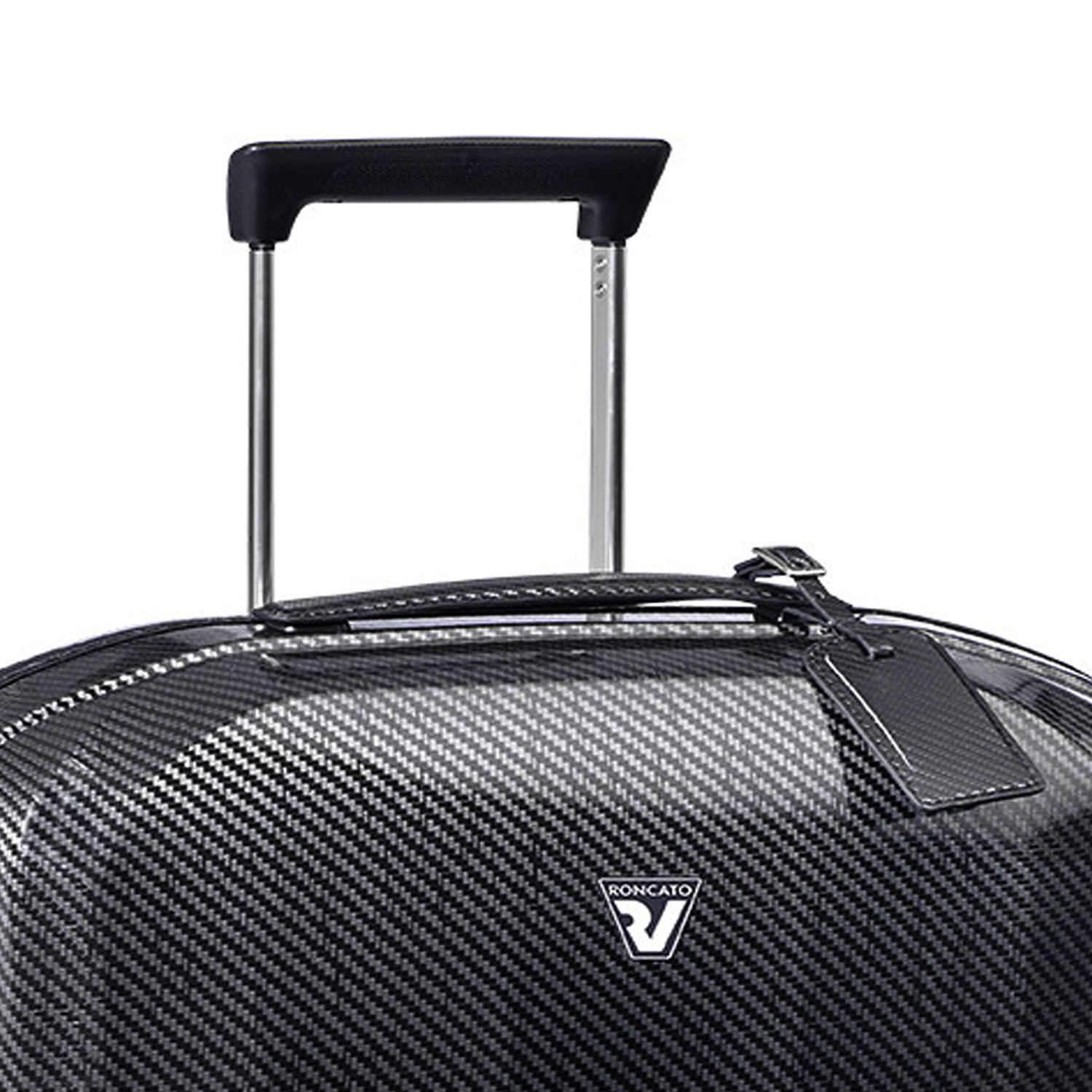Roncato WE ARE GLAM DLX Mittelgrosser Koffer 70cm erweiterbar Black/Graphite