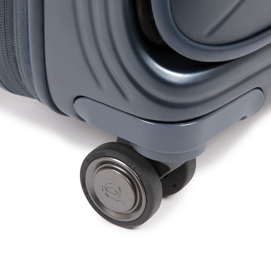 Piquadro PQ-Biz Kabinenlaptoptrolley mit Vortasche, 4-R, erweiterbar, BagMotic schwarz Piquadro PQ-Biz Kabinenlaptoptrolley mit Vortasche, 4-R, erweiterbar, BagMotic schwarz