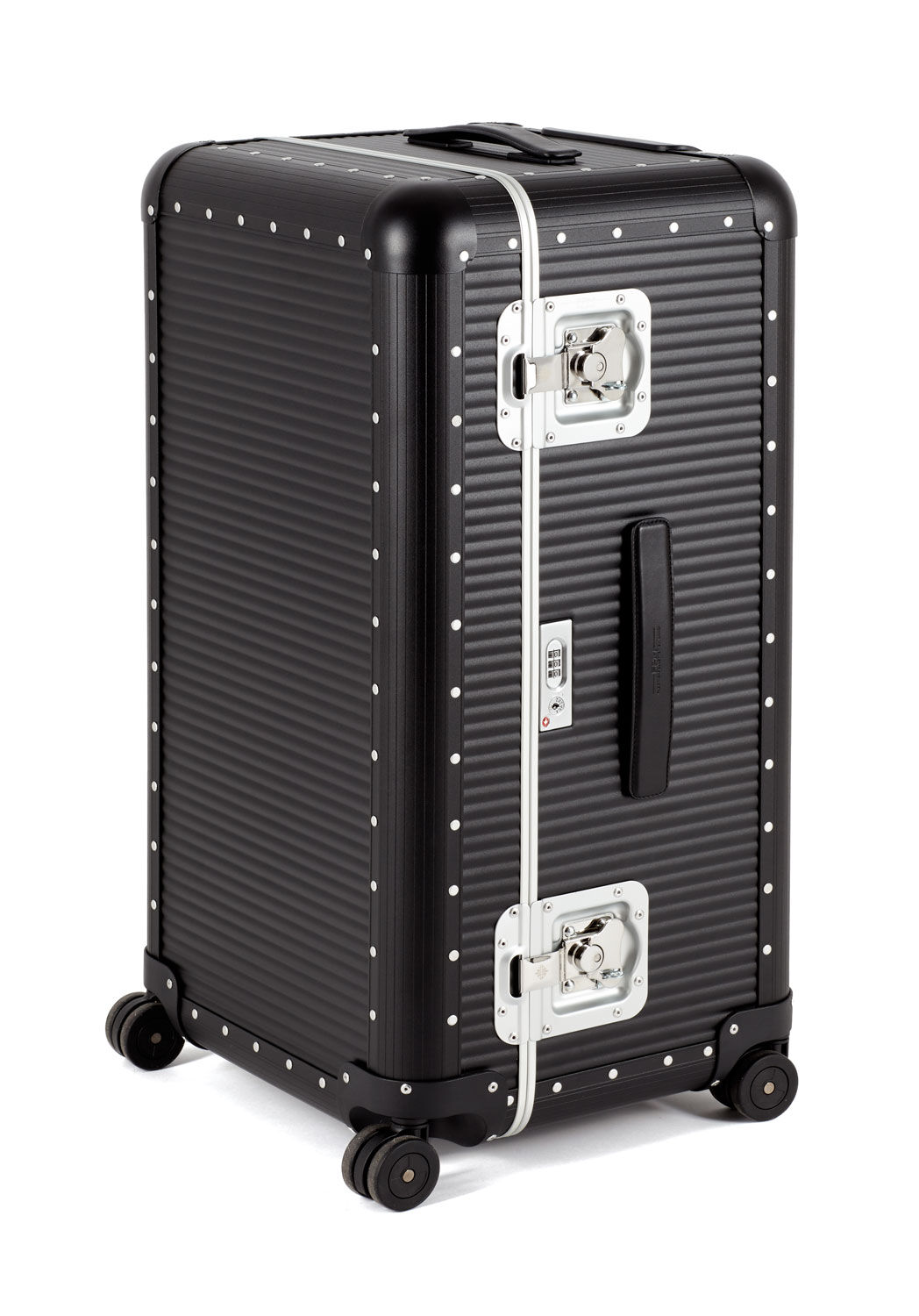 FPM Bank Trunk on Wheels Caviar-Black