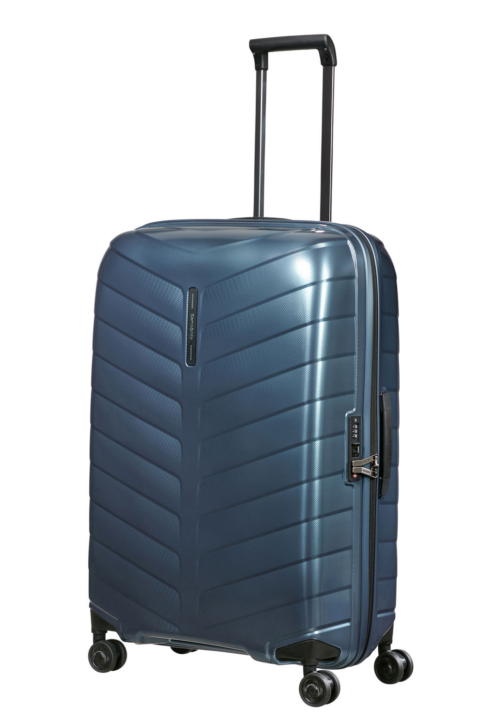 Samsonite Attrix Trolley mit 4 Rollen 75cm Steel Blue Samsonite Attrix Trolley mit 4 Rollen 75cm Steel Blue