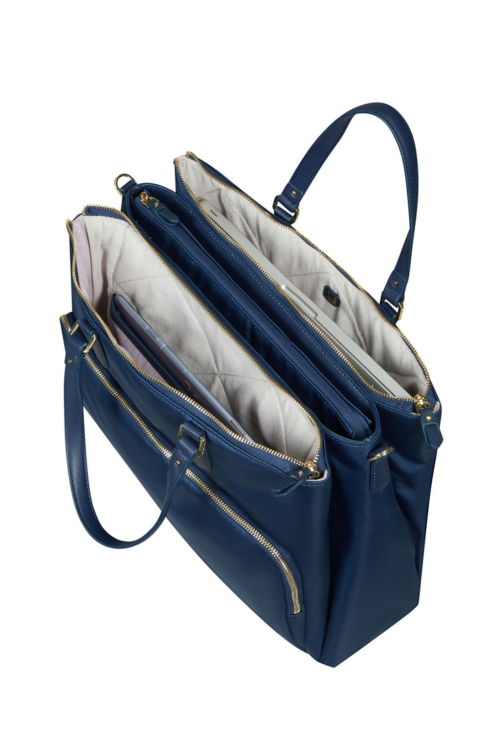 Samsonite Karissa Biz 2.0 Organized-Shopping-Laptop Bag 14,1" Midnight Blue