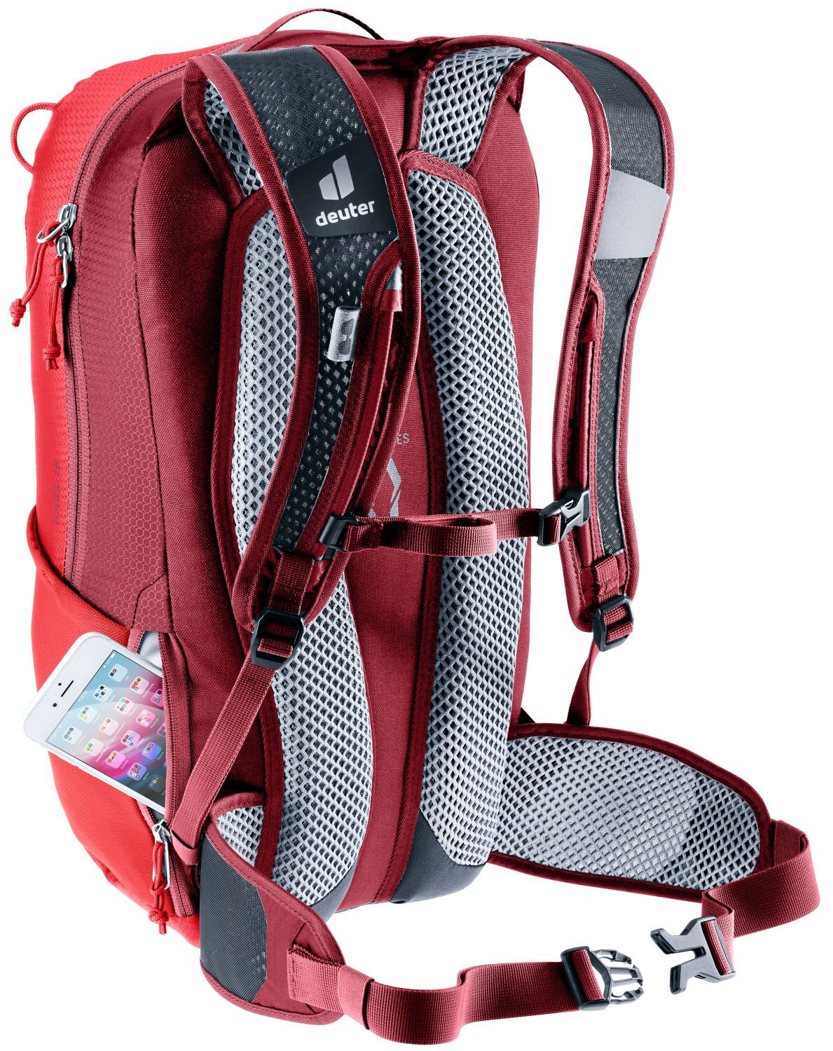 Deuter Race 16 Fahrradrucksack cherry-masala