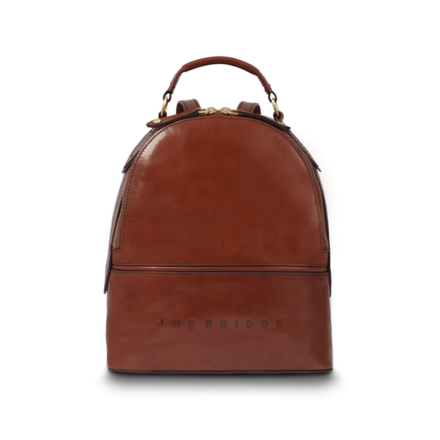 The Bridge Daphne Rucksack -04125301 Braun/Gold