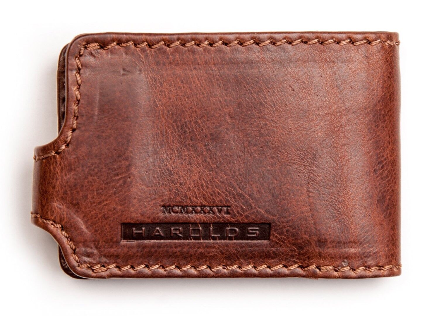 Harold's Saddle Börse quer S Braun