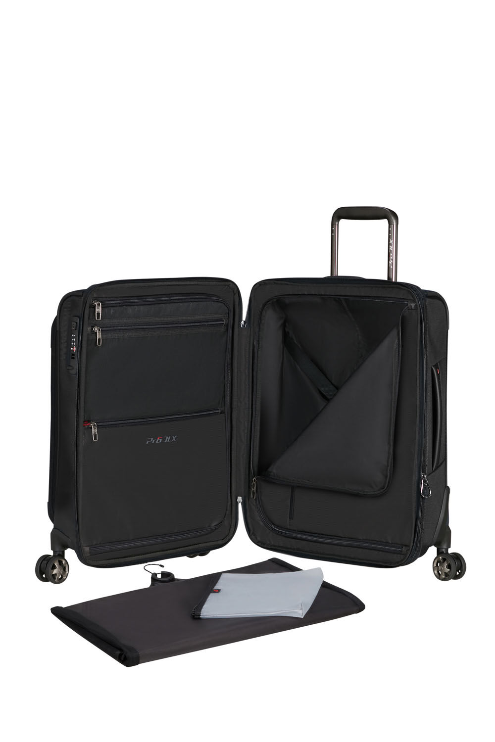 Samsonite Pro-DLX 6 Spinner 55cm Exp + GRATIS HOTELGUTSCHEIN Black