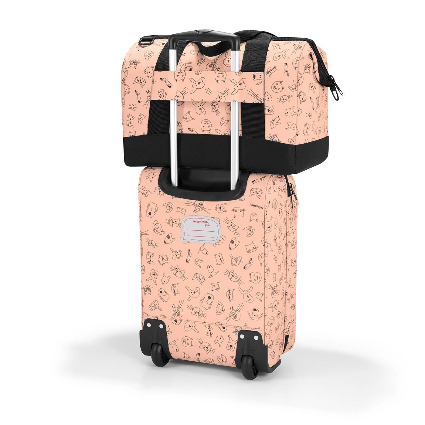 Reisenthel Kids Allrounder M cats and dogs rose