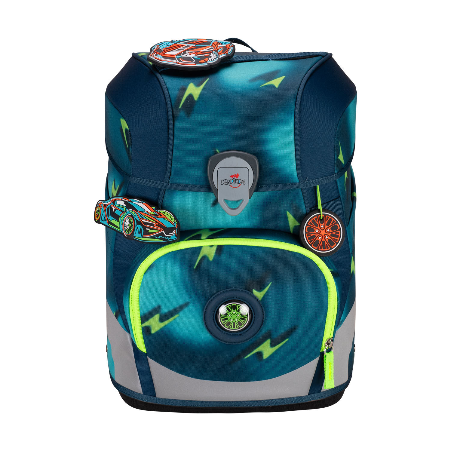 DerDieDas ErgoFlex Tiny Schulrucksack 5-teiliges Set Magic Light