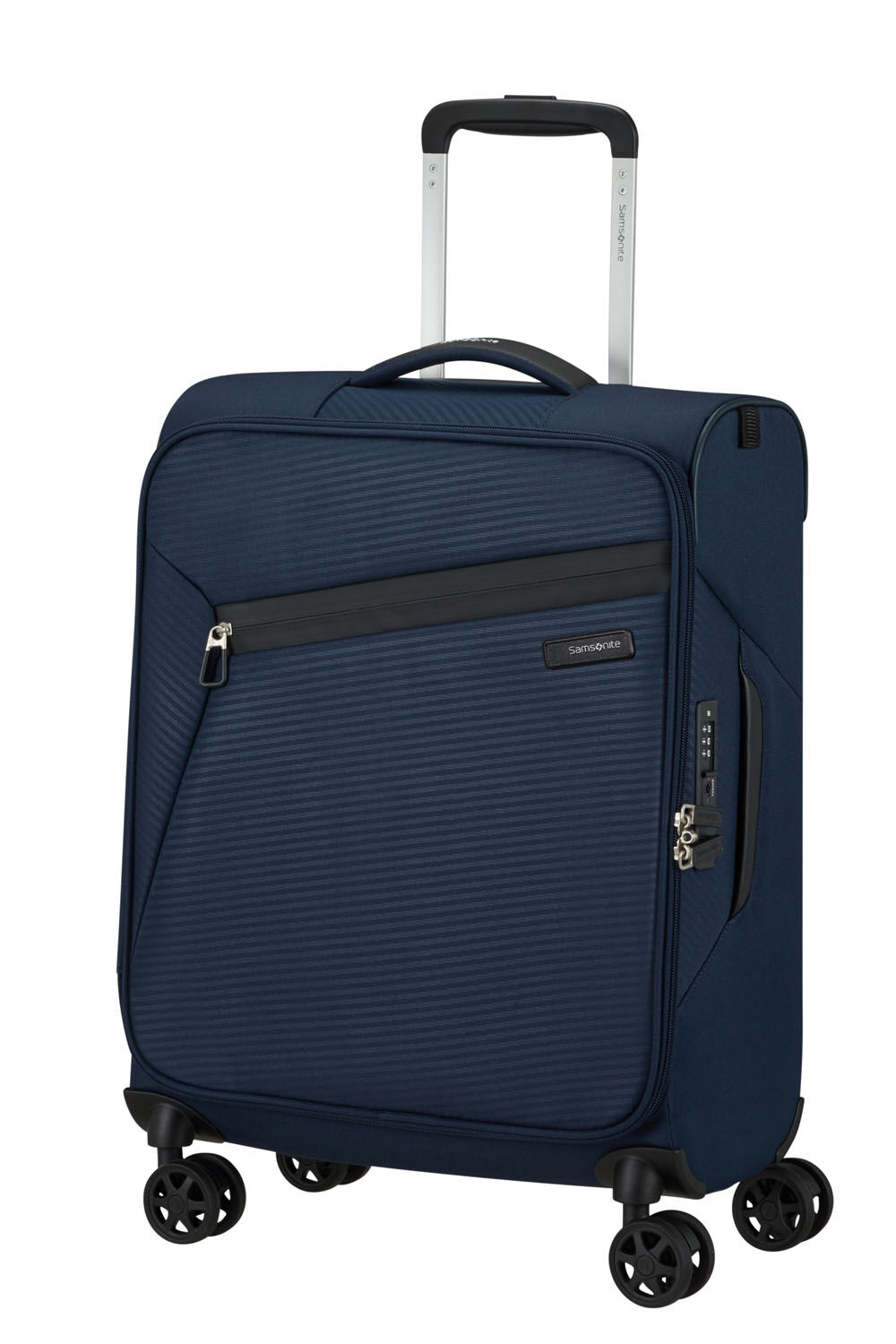 Samsonite Litebeam Trolley mit 4 Rollen 55cm Midnight Blue
