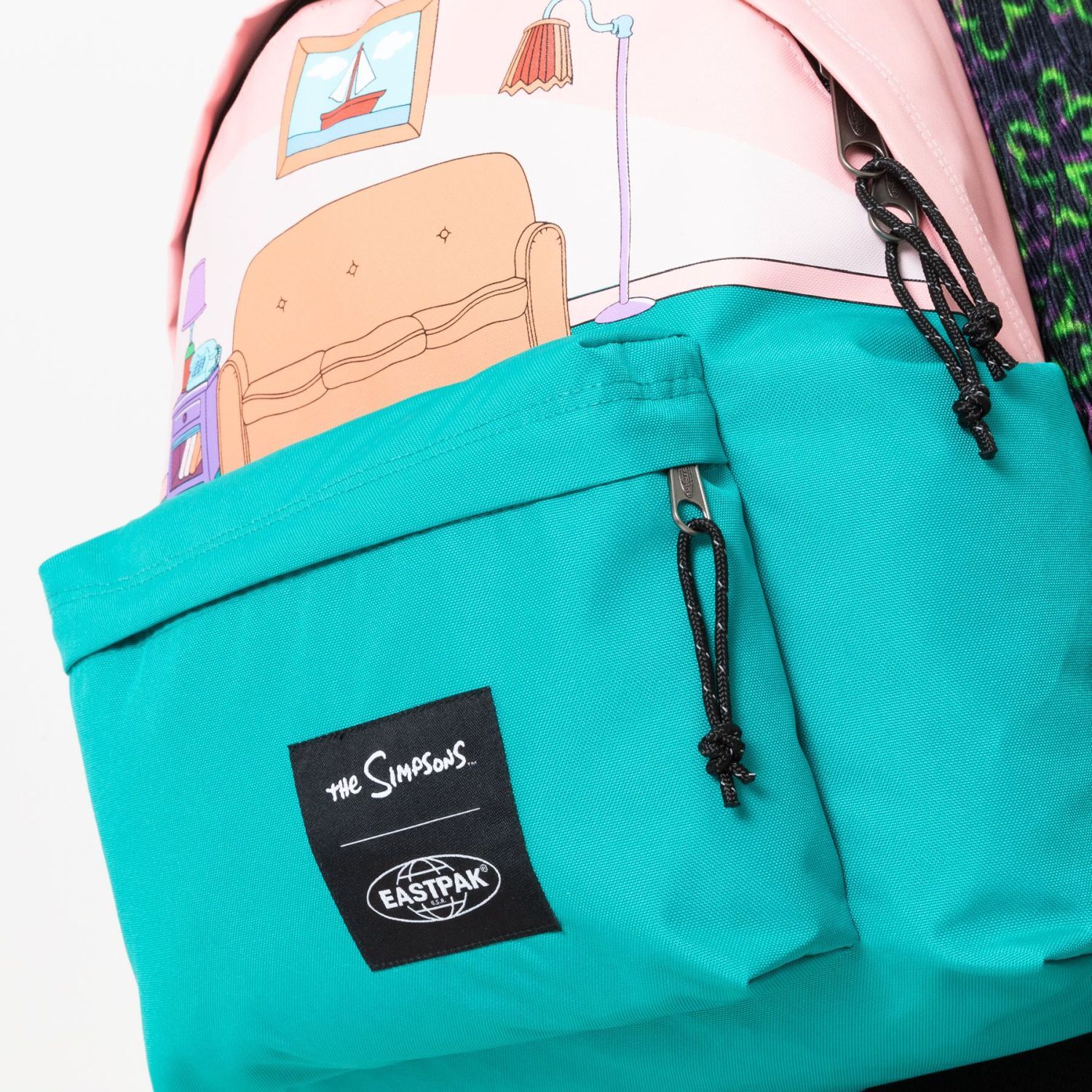 Eastpak Padded Pak'r® SPECIAL EDITION Rucksack The Simpsons Sofa