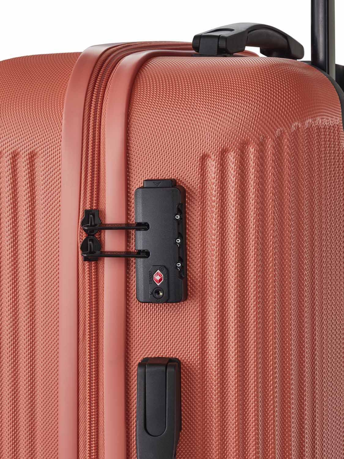 Travelite BALI Trolley M 4-Rollen Koralle
