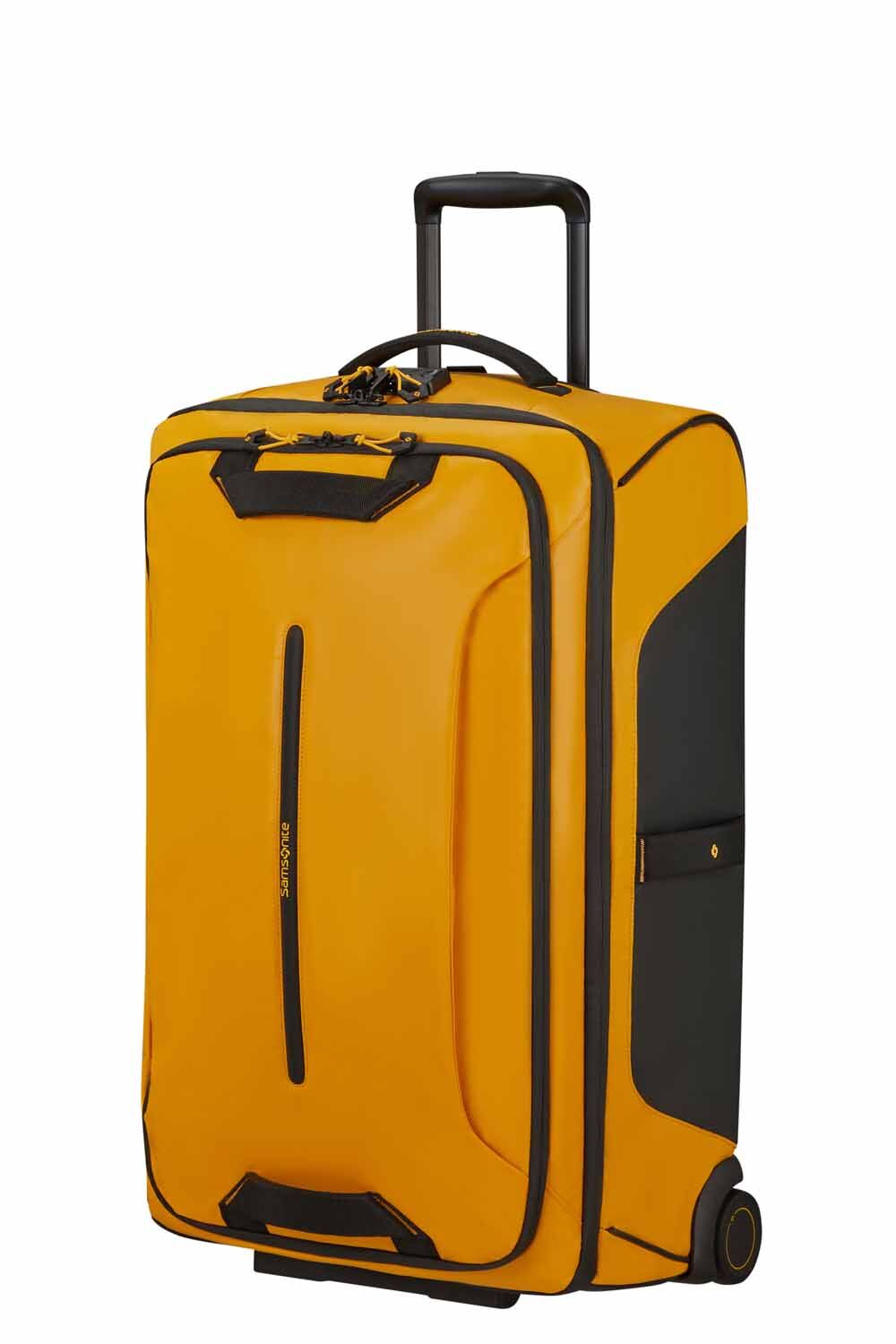 Samsonite Ecodiver Reisetasche mit Rollen 67 cm + GRATIS HOTELGUTSCHEIN Gelb