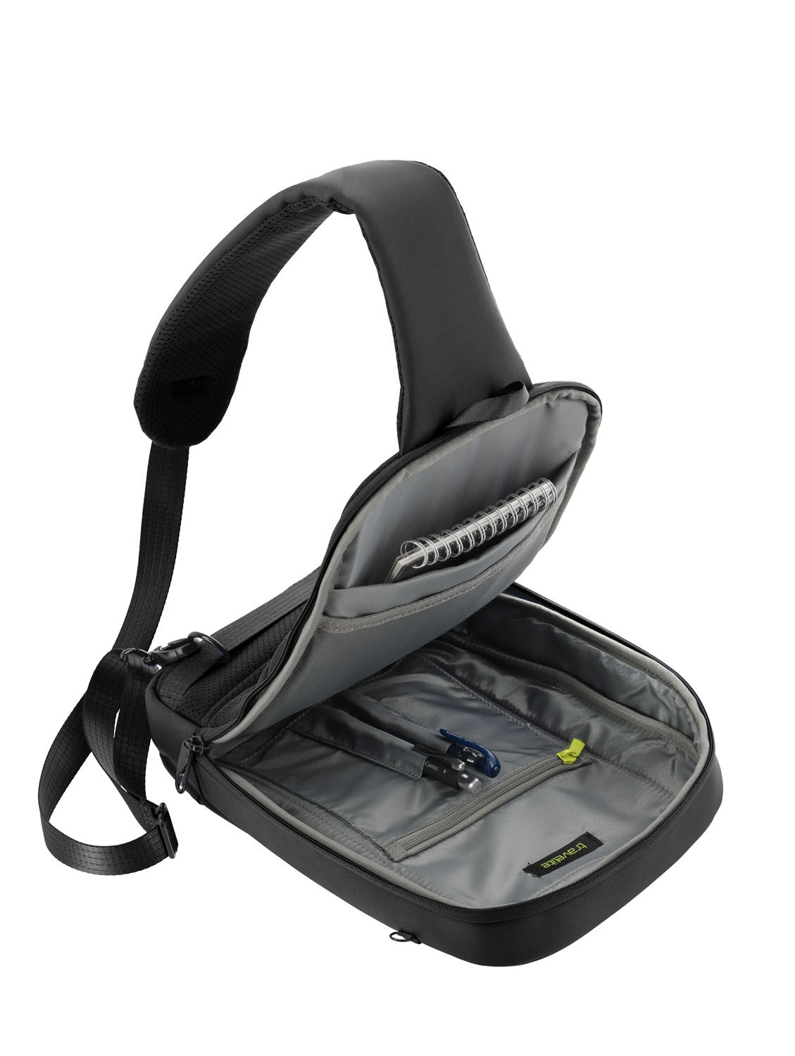 Travelite Workfloow Cross over mit 9,7" Tabletfach Schwarz