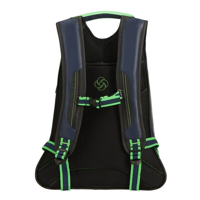 Samsonite Paradiver Light Laptop Backpack L Night Blue/Fluo Green