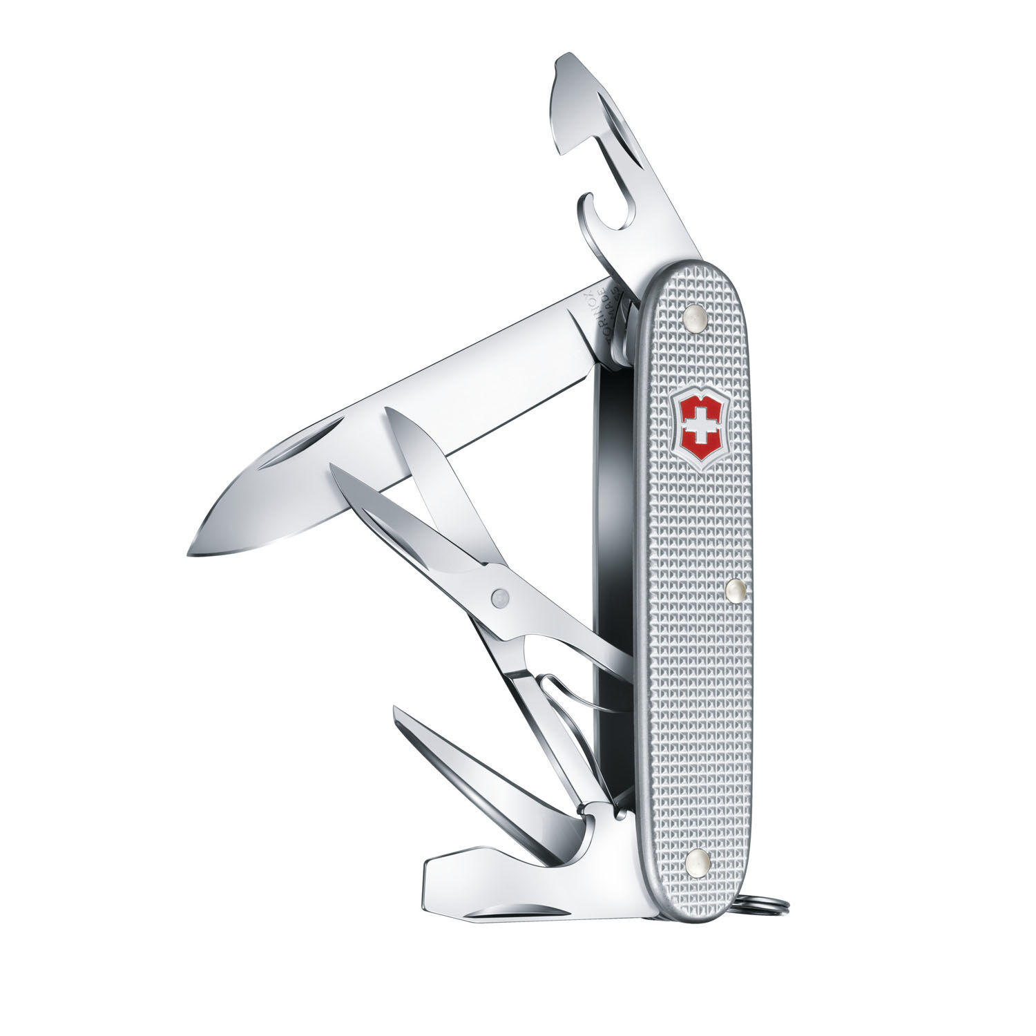 Victorinox Pioneer X, 9 Funktionen, Mittleres Taschenmesser Silber Victorinox Pioneer X, 9 Funktionen, Mittleres Taschenmesser Silber