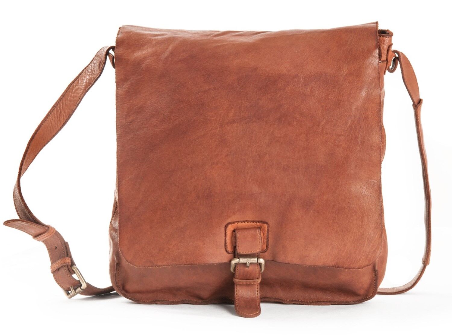 Harold's Submarine Kuriertasche hoch Cognac