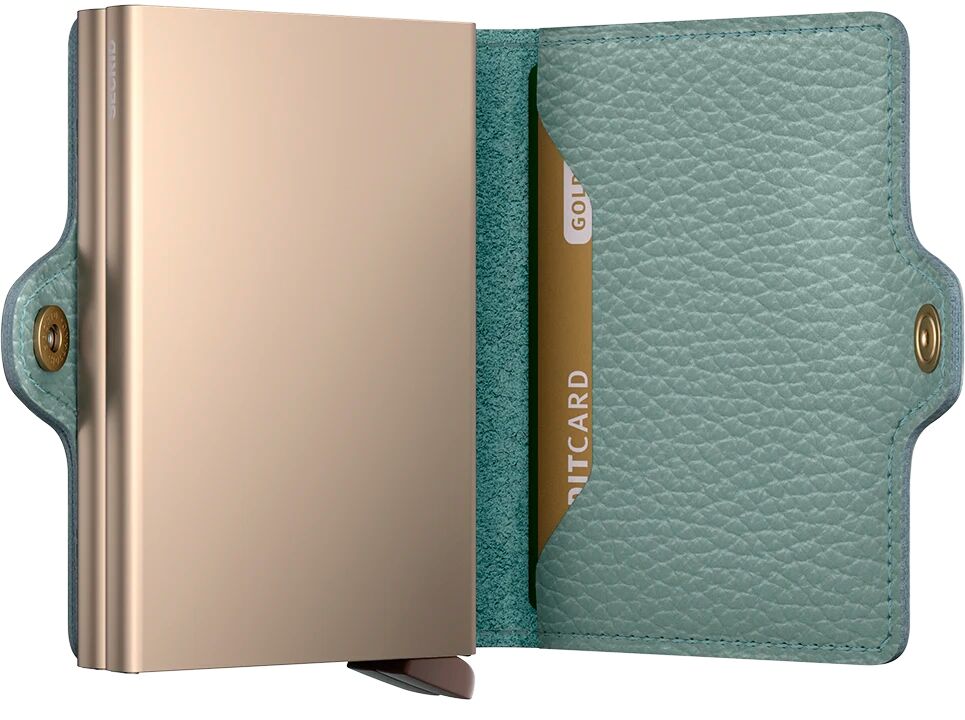 Secrid Twinwallet Pebble 8/12 Geschützte Karten Tpe-Sea Green