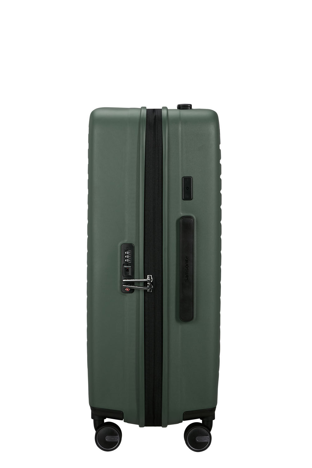 Samsonite Restackd Trolley mit 4 Rollen erweiterbar 68cm + GRATIS HOTELGUTSCHEIN Sage
