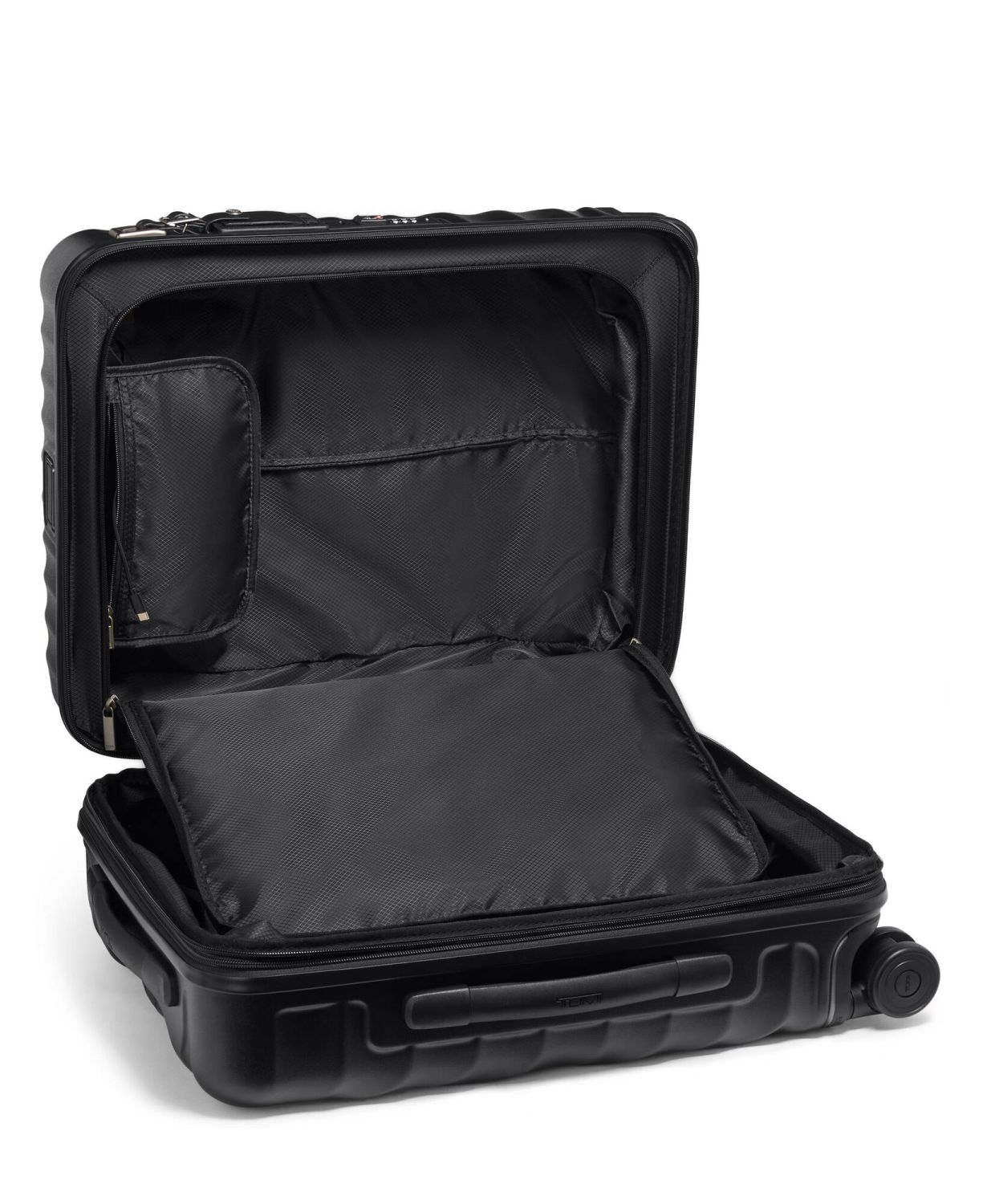 Tumi 19 Degree Continental erweiterbar Handgepäck 55 cm, matte + GRATIS HOTELGUTSCHEIN Black Texture