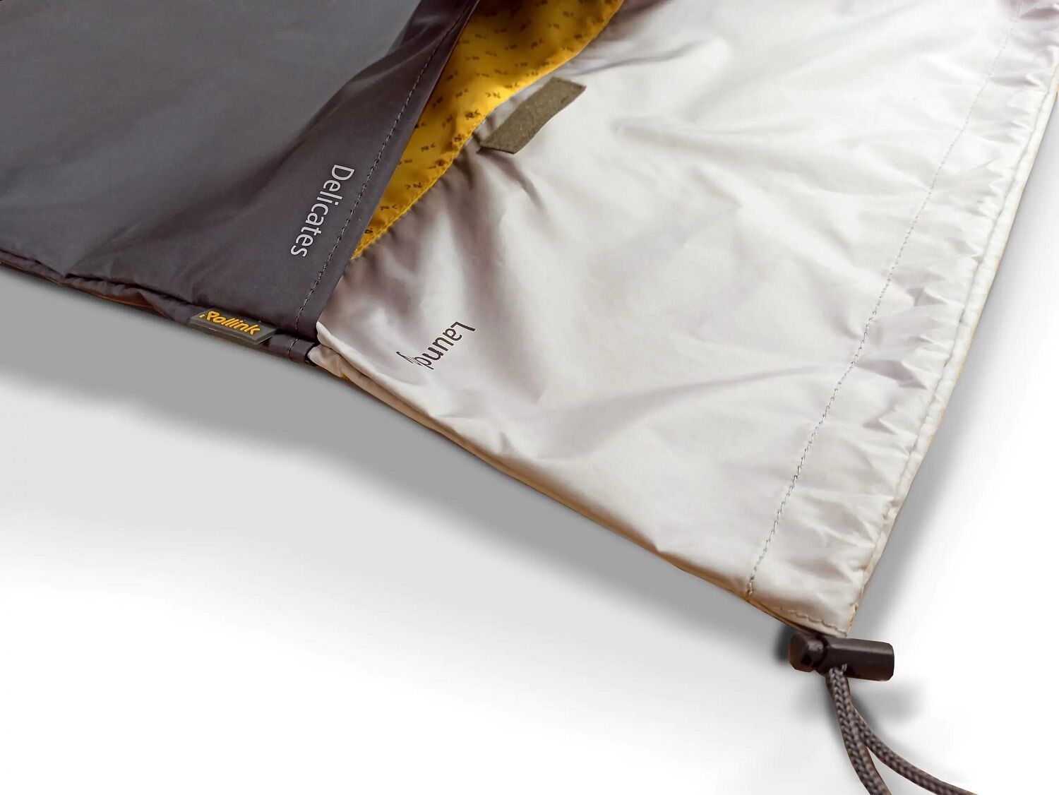 Rollink Accessories Travel Laundry Bag grey/yellow Rollink Accessories Travel Laundry Bag grey/yellow