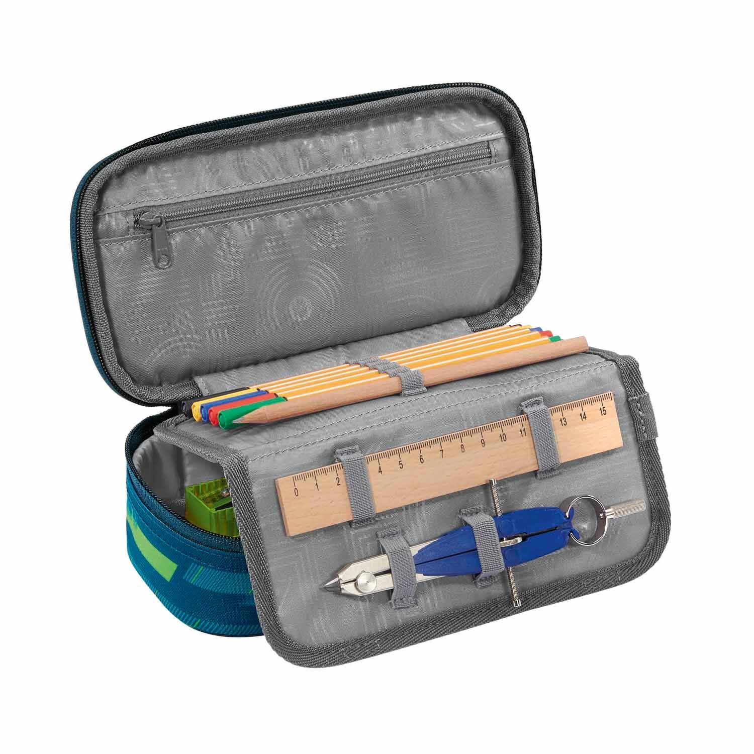 Coocazoo Zubehör Schlampermäppchen 2023 Lime Stripe