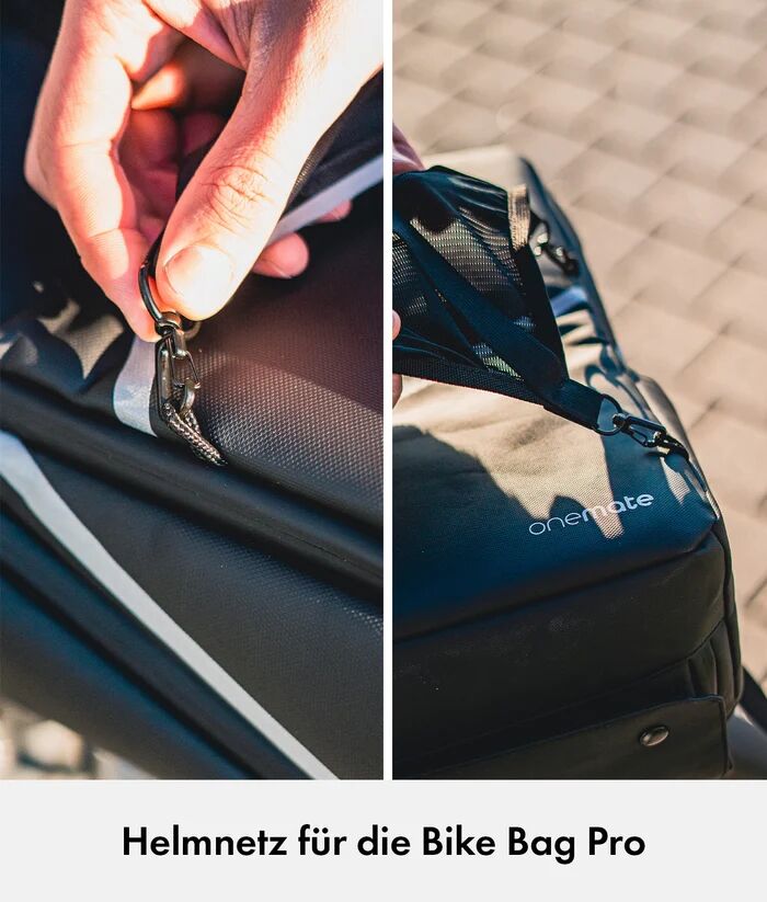 onemate Bike Bag Pro Helmnetz Schwarz onemate Bike Bag Pro Helmnetz Schwarz