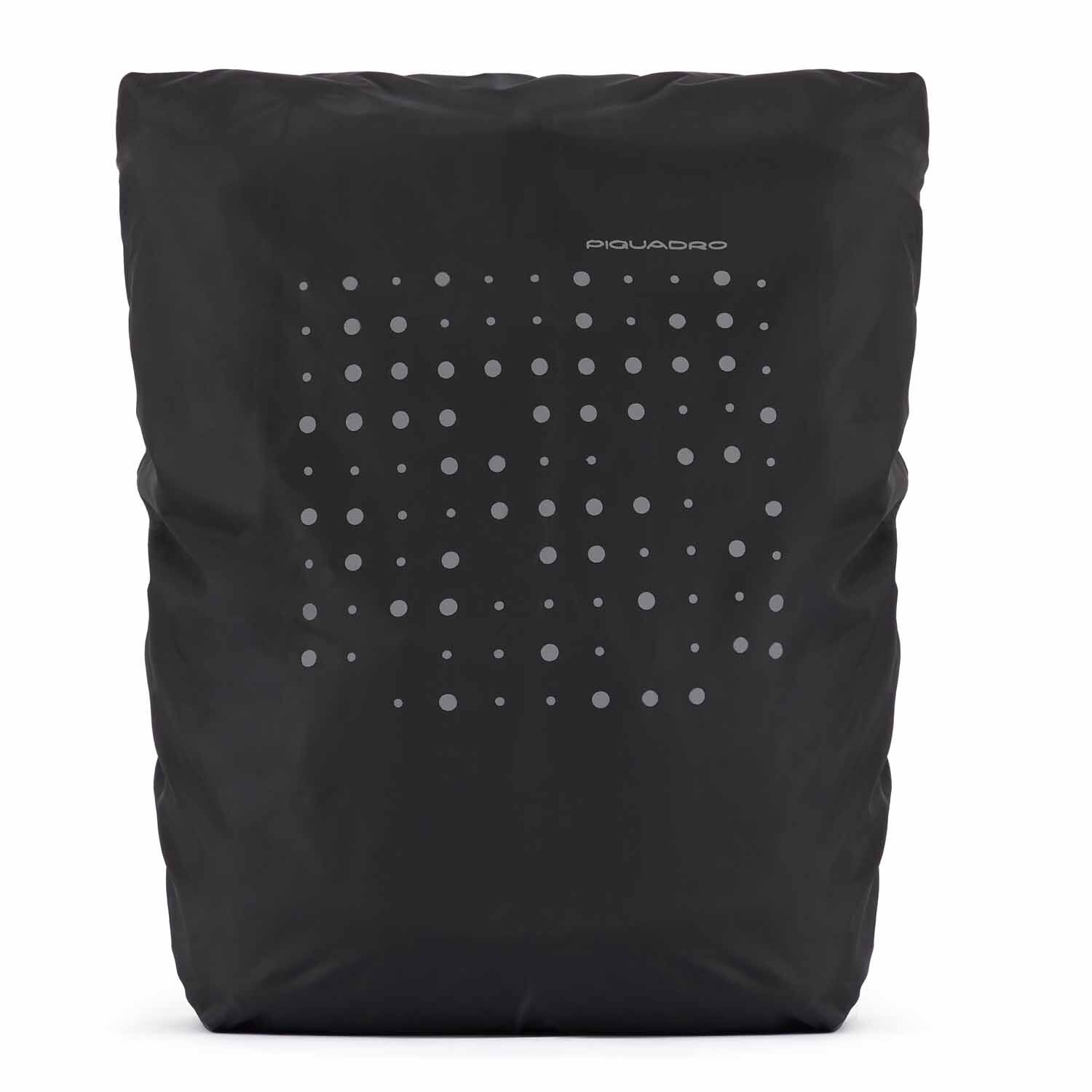 Piquadro Harper Roll Top Laptoprucksack 15,6" mit Regenschutz dark brown Piquadro Harper Roll Top Laptoprucksack 15,6" mit Regenschutz dark brown