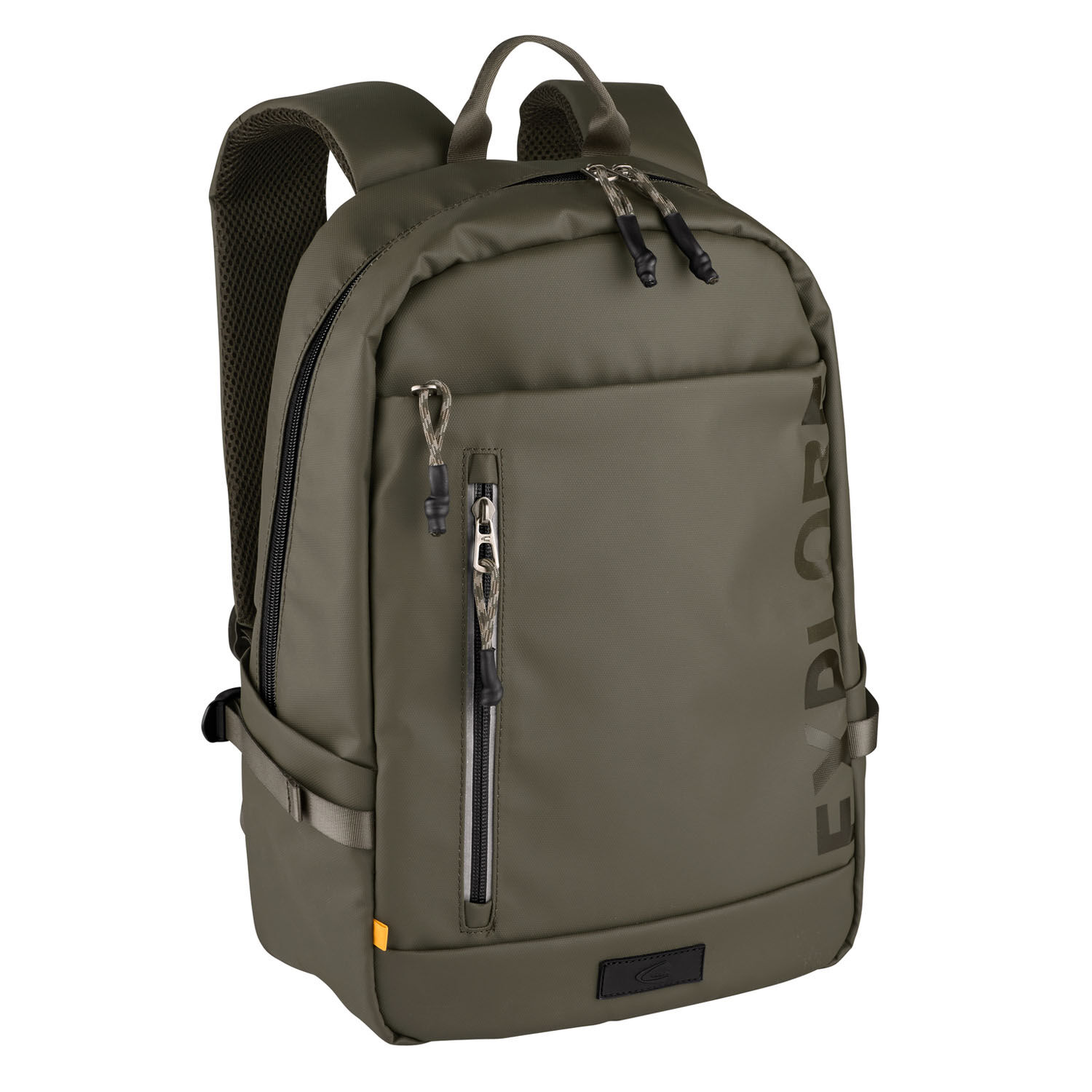 Camel Active Explore Rucksack M aus recyceltem Nylon Khaki