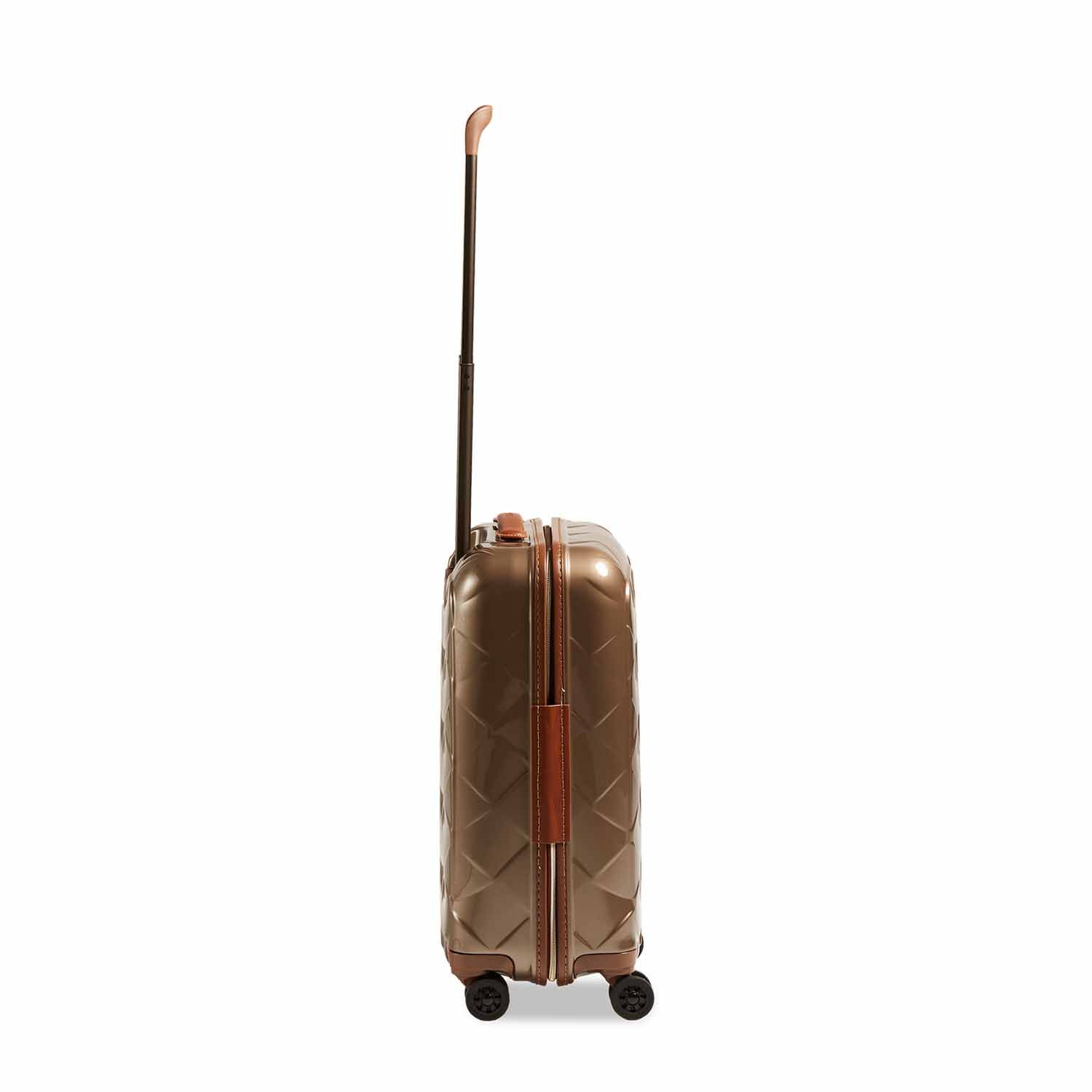 Stratic Leather & More Trolley S, 4-Rollen champagne