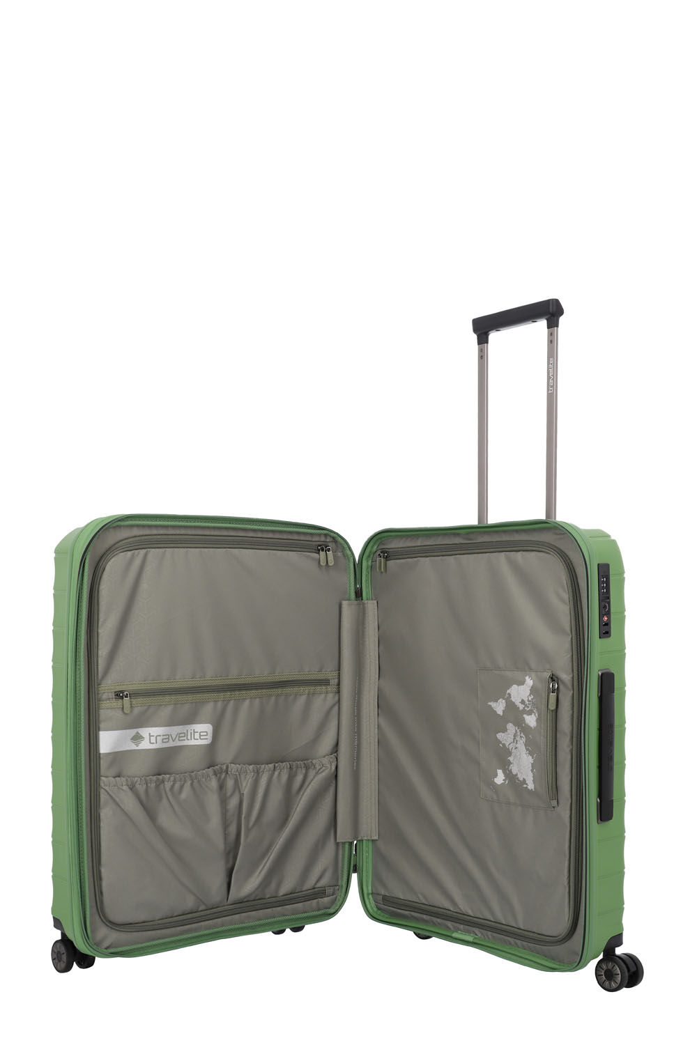 Travelite Mooby 3-tlg. Koffer-Set L/M/S, 4w Grün