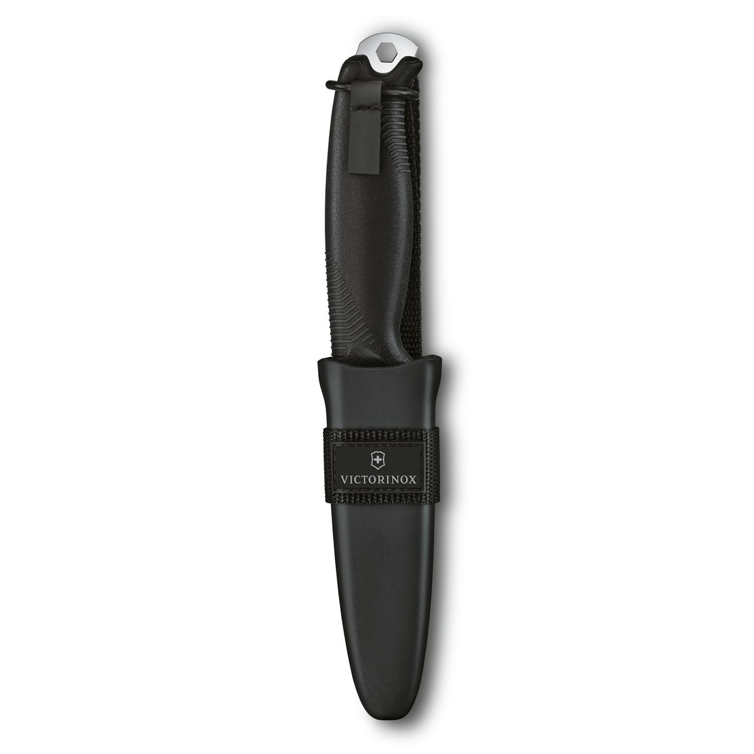 Victorinox Venture Messer mit feststehender Klinge Black