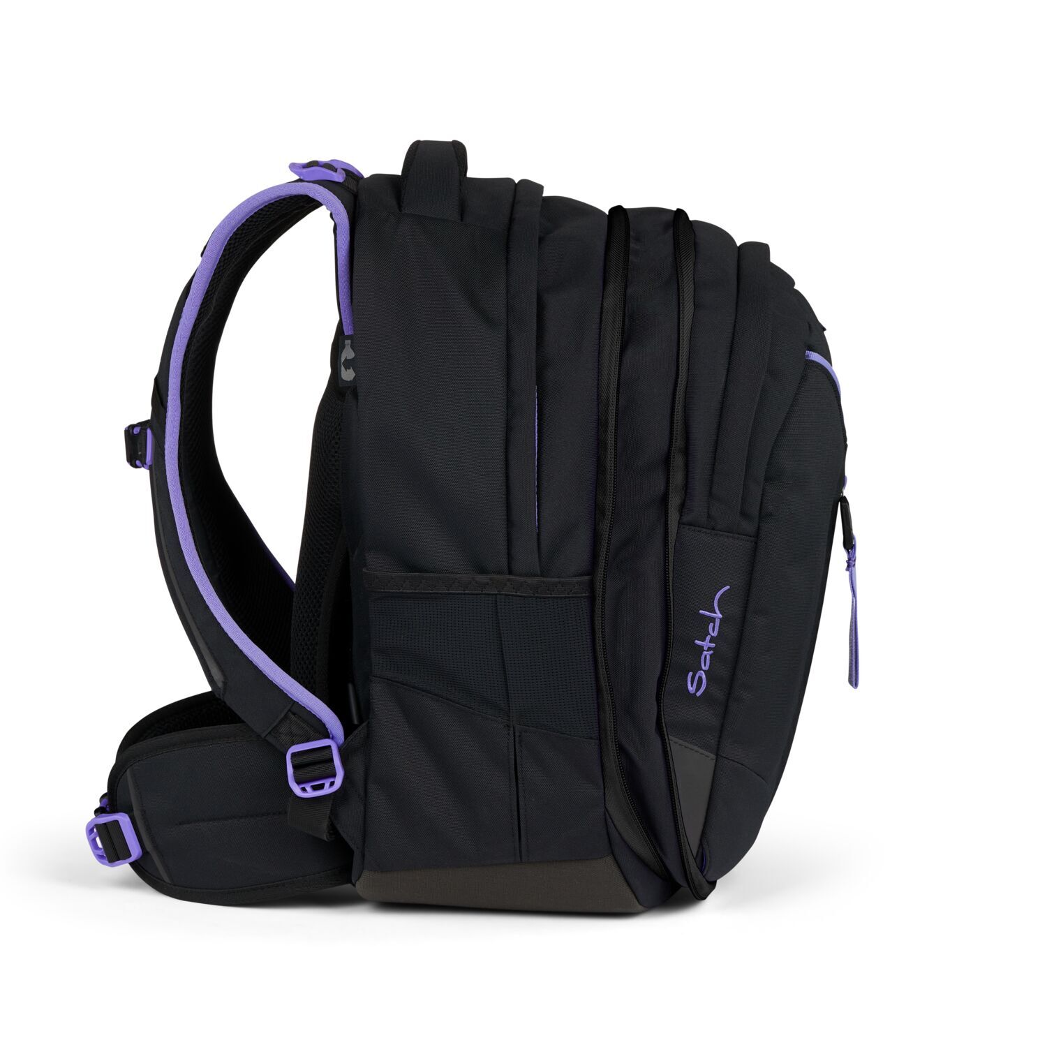 satch match Schulrucksack Purple Phantom
