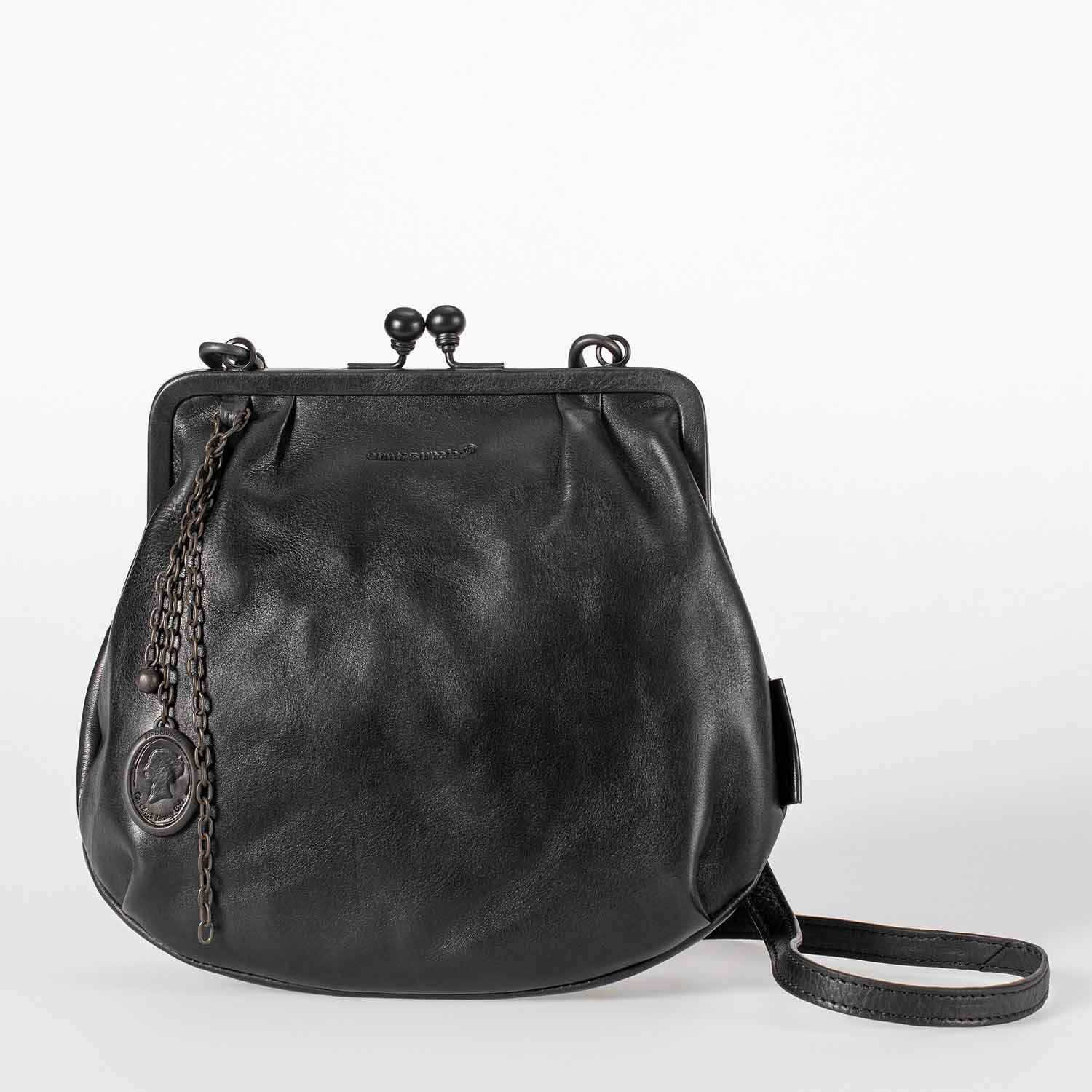 aunts & uncles Grandma's Luxury Club Mrs. Fortune Cookie Umhängetasche mit Clip black smoke