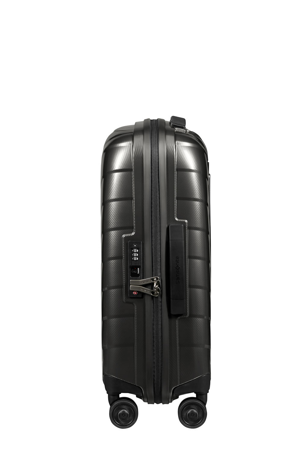 Samsonite Attrix Trolley mit 4 Rollen erweiterbar 55cm (20/23cm) Anthrazit