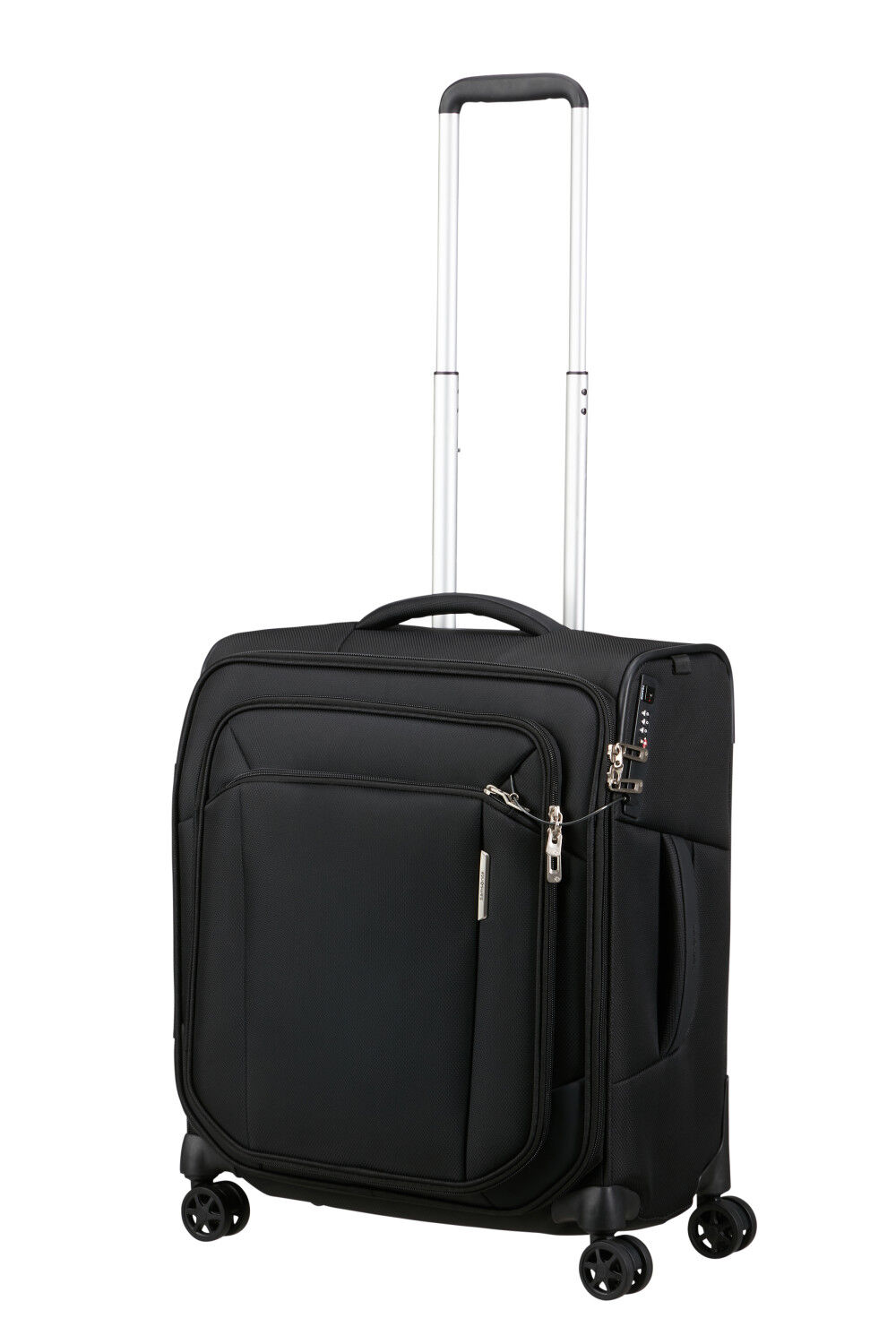 Samsonite Respark Trolley mit 4 Rollen 56cm Ozone Black Samsonite Respark Trolley mit 4 Rollen 56cm Ozone Black