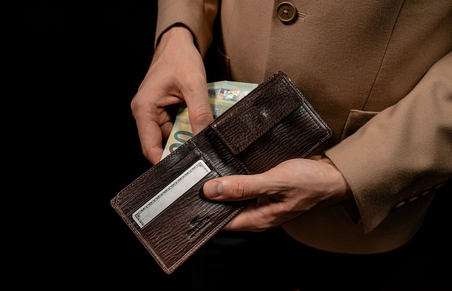 Braun Büffel Benedikt RFID Geldbörse 4+3CS d.braun