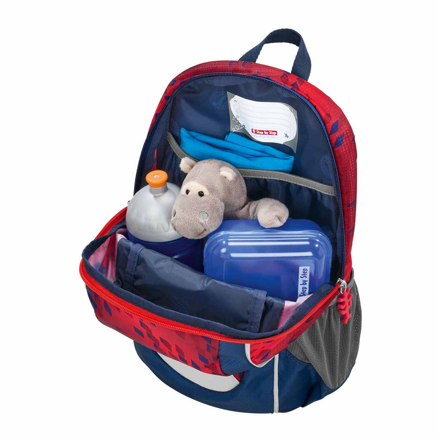 Step by Step Kinderrucksack KIGA MAXI Kindergartenrucksack-Set FC Bayern "Berni"