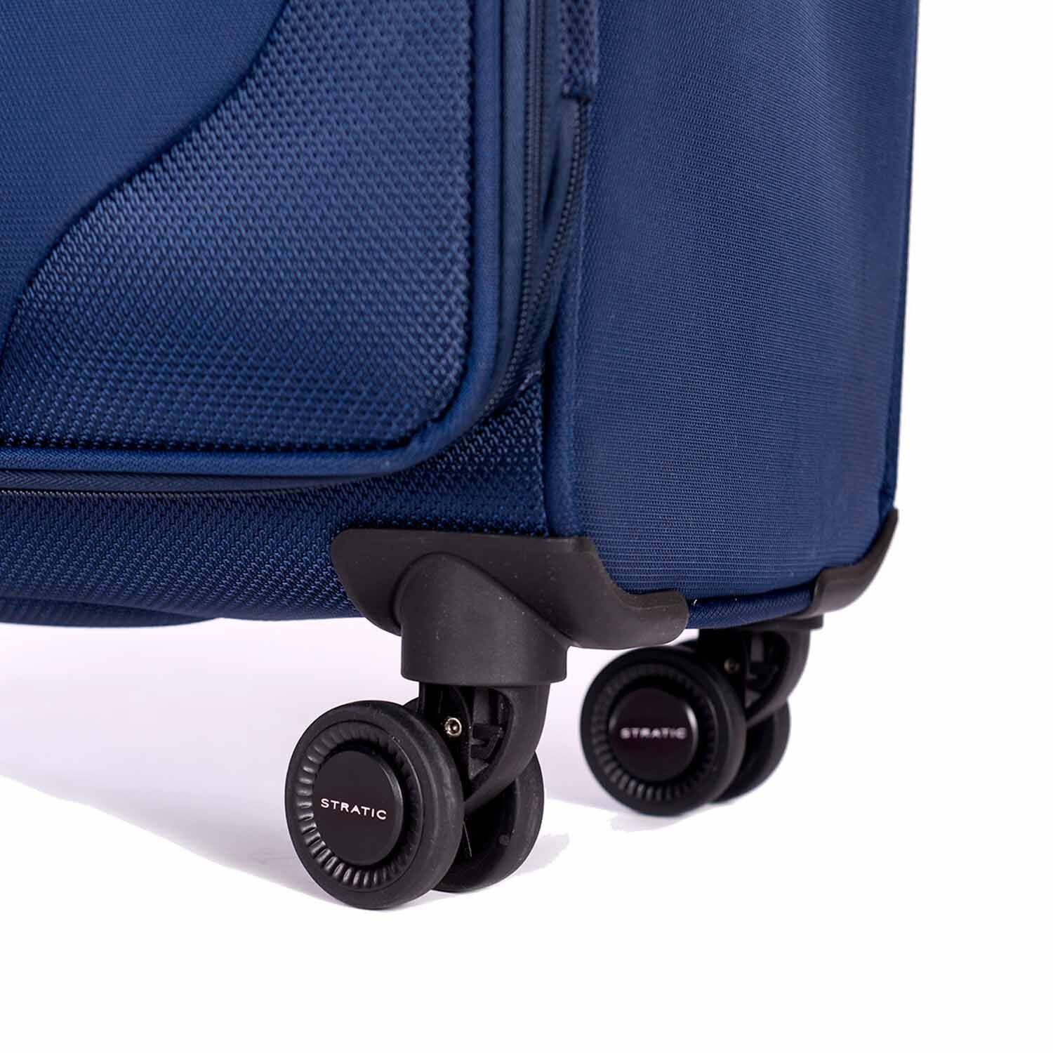 Stratic MIX Koffer M 4-Rollen, erweiterbar blue