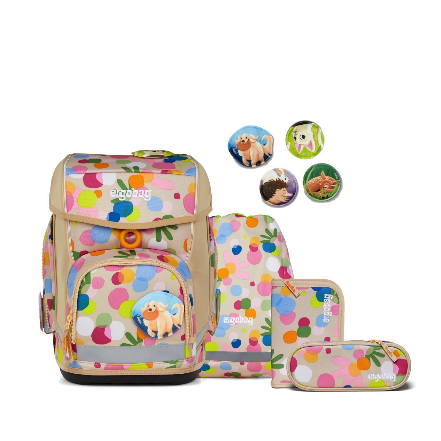 ergobag cubo ECO HERO 5-teiliges Schulrucksack-Set 2025