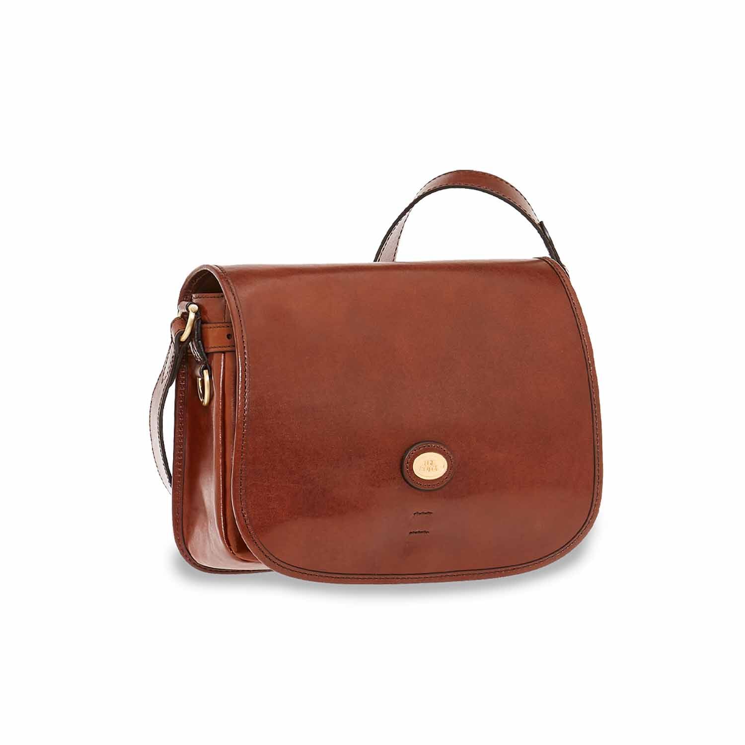 The Bridge Biba Kuriertasche 04362201 Braun/Gold